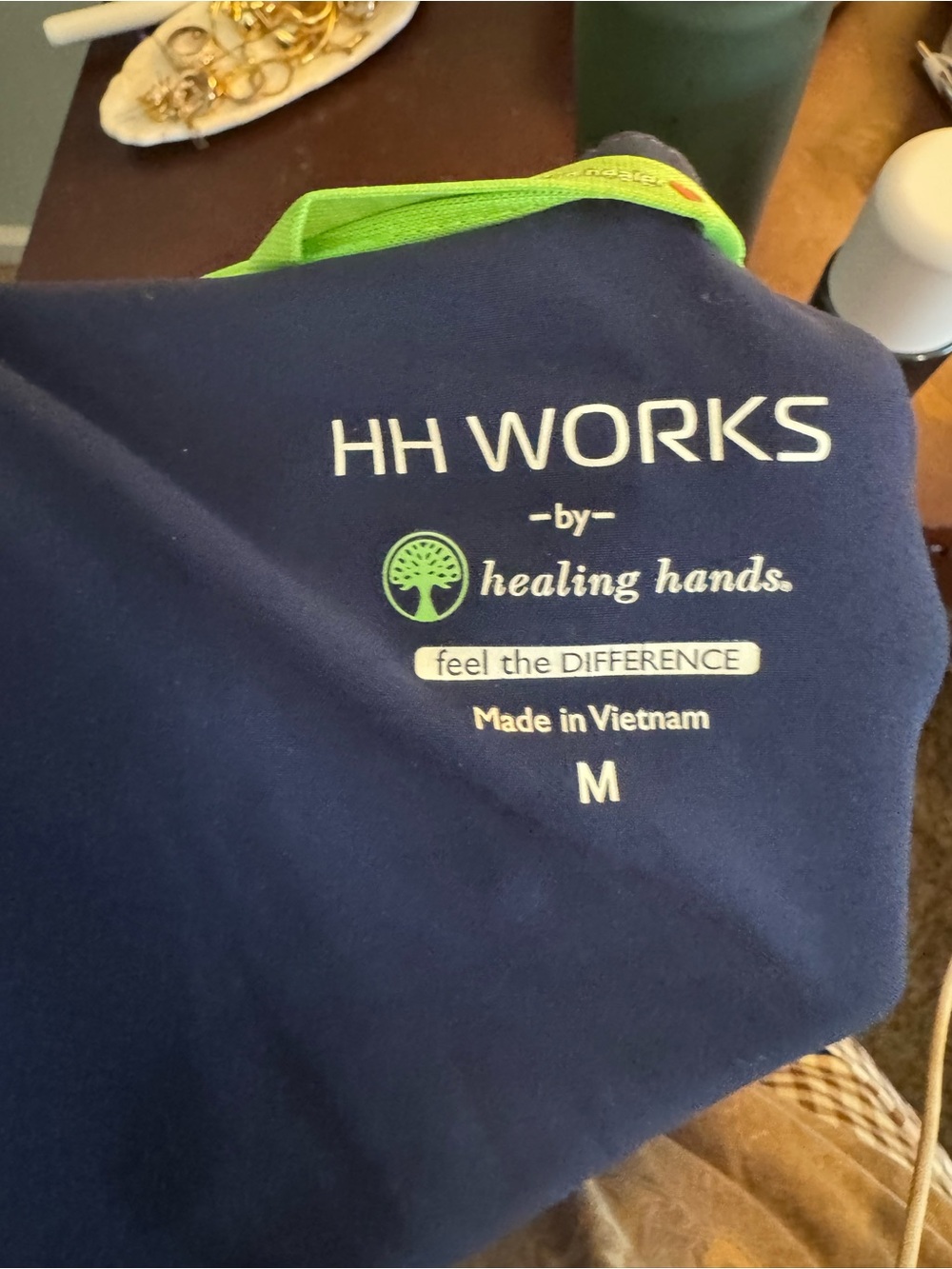Scrub Jacket Navy - Picture 2 of 2